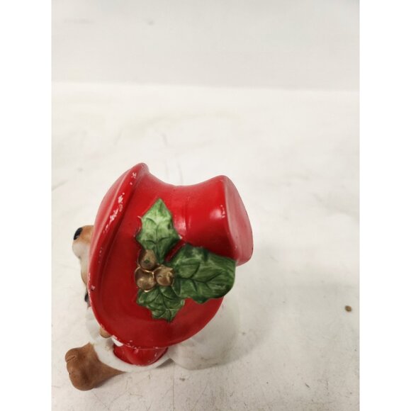 Vintage Homco Christmas Paddington Bear Santa Ceramic Figurine Holiday Decor - Picture 3 of 11